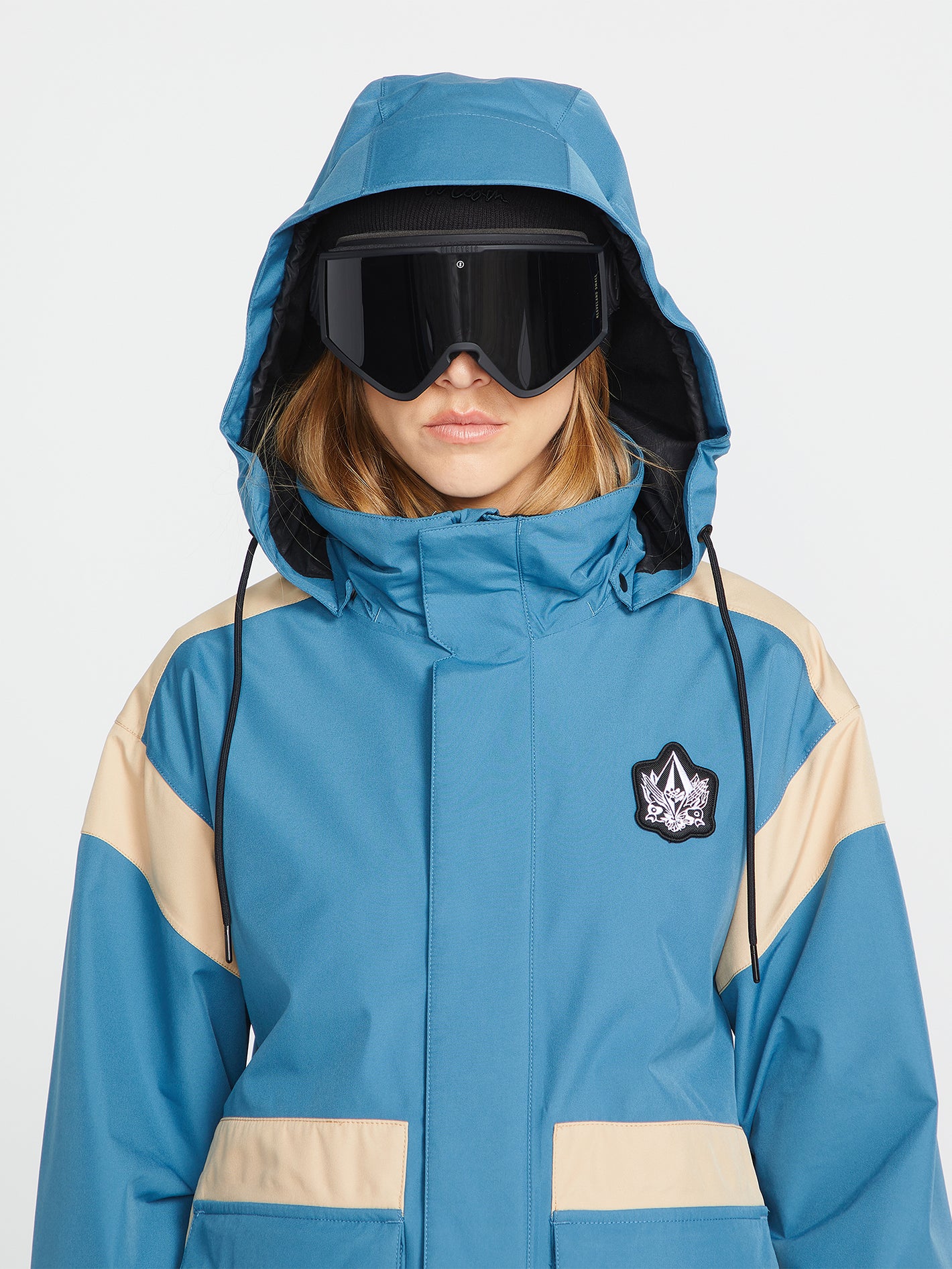 Womens Melancon Gore-Tex Jacket - Petrol Blue (H0652301_PEB) [2]