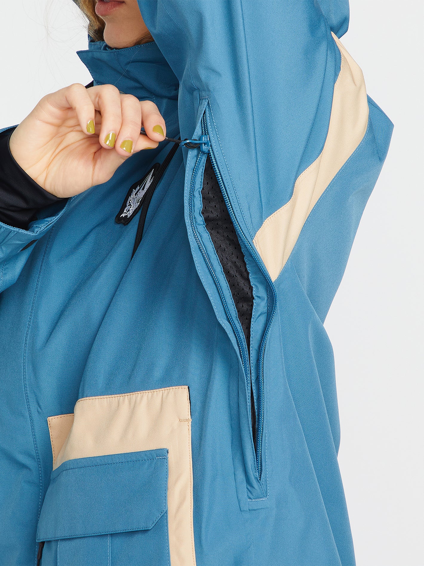 Womens Melancon Gore-Tex Jacket - Petrol Blue (H0652301_PEB) [7]