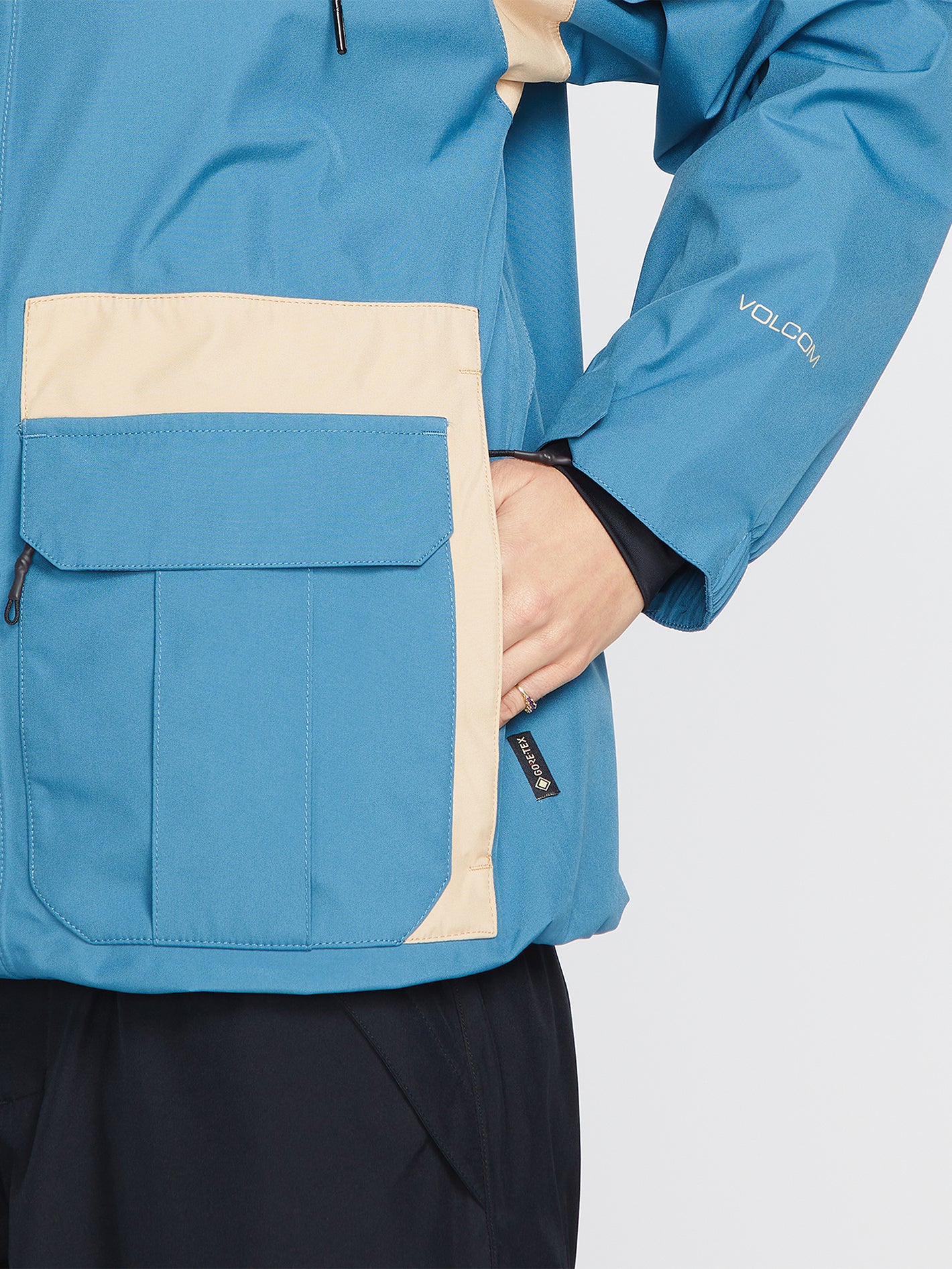 Womens Melancon Gore-Tex Jacket - Petrol Blue (H0652301_PEB) [8]