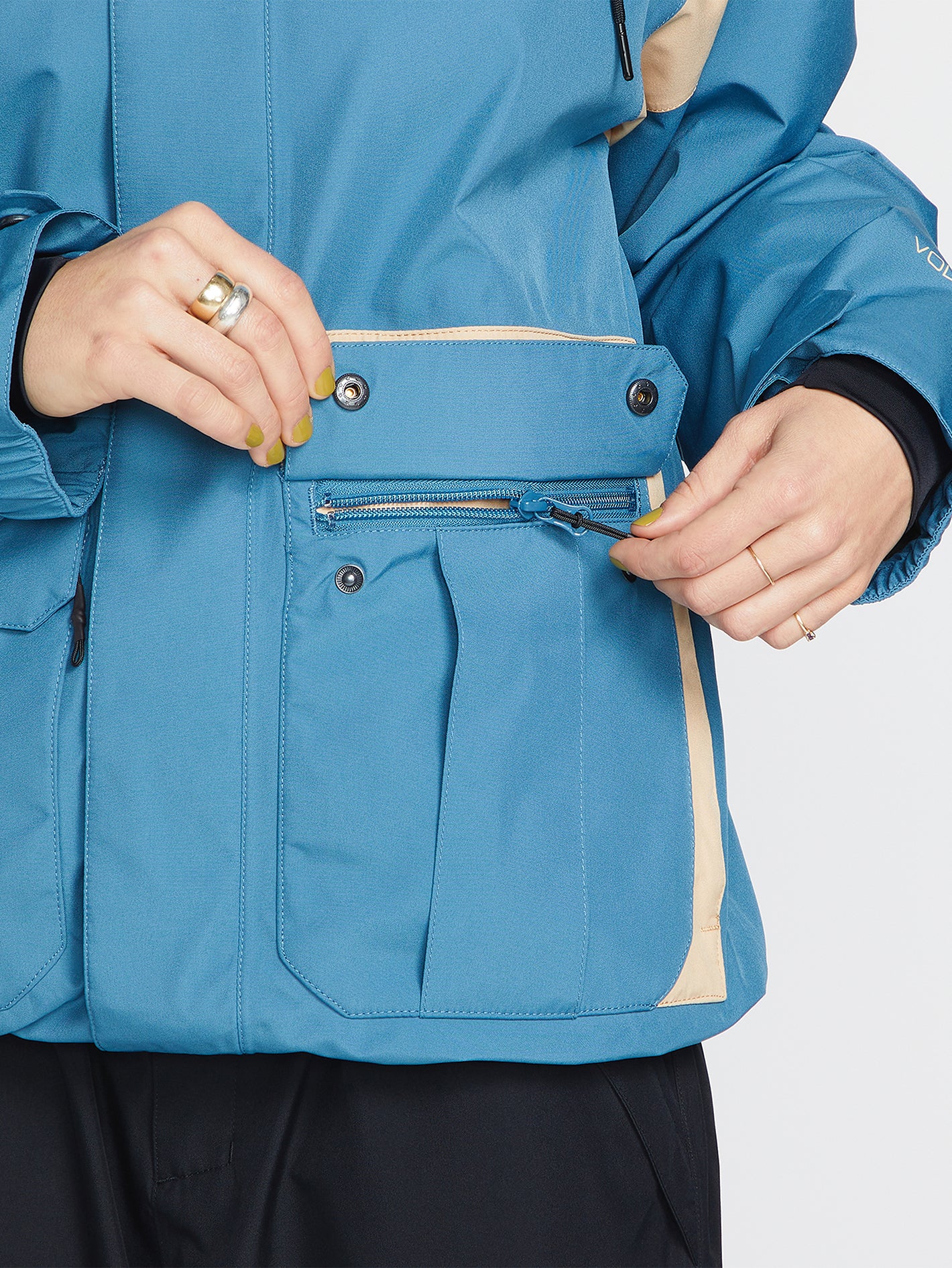 Womens Melancon Gore-Tex Jacket - Petrol Blue (H0652301_PEB) [9]