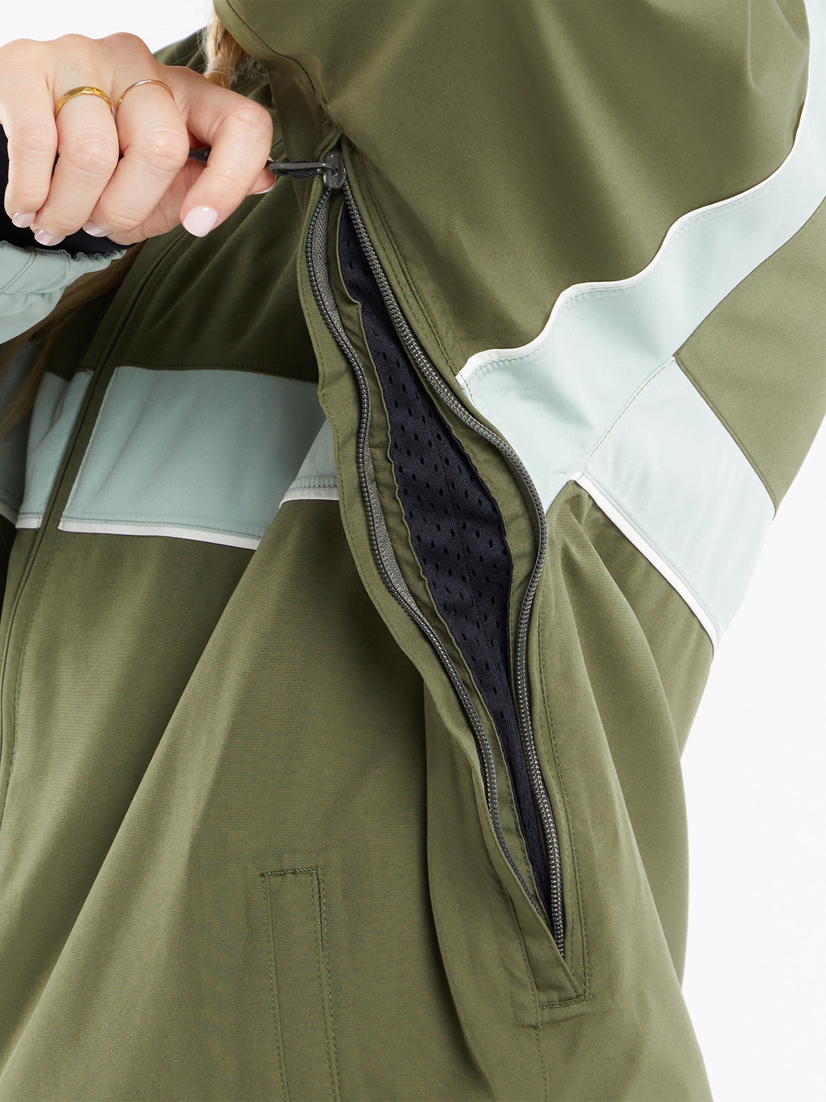 Gore tex cheap jacket olive green