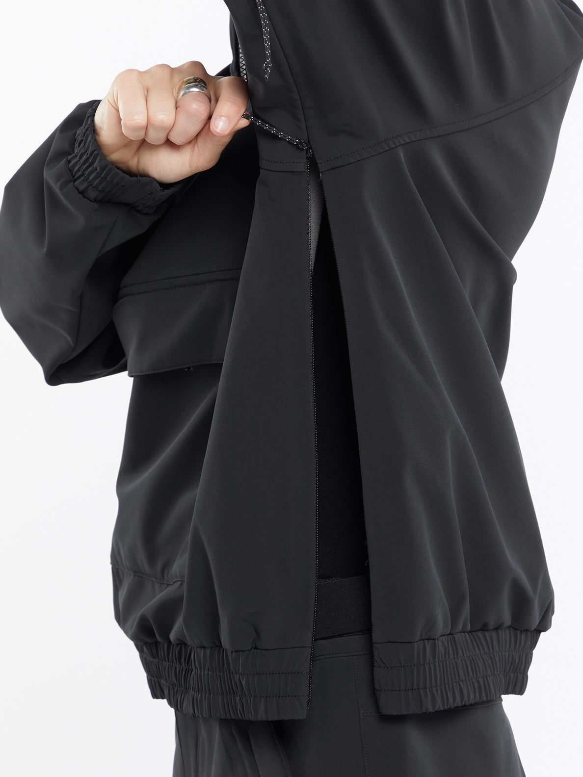 Sinter Bonded Stretch Jacket Black (H0652407_BLK) [30]