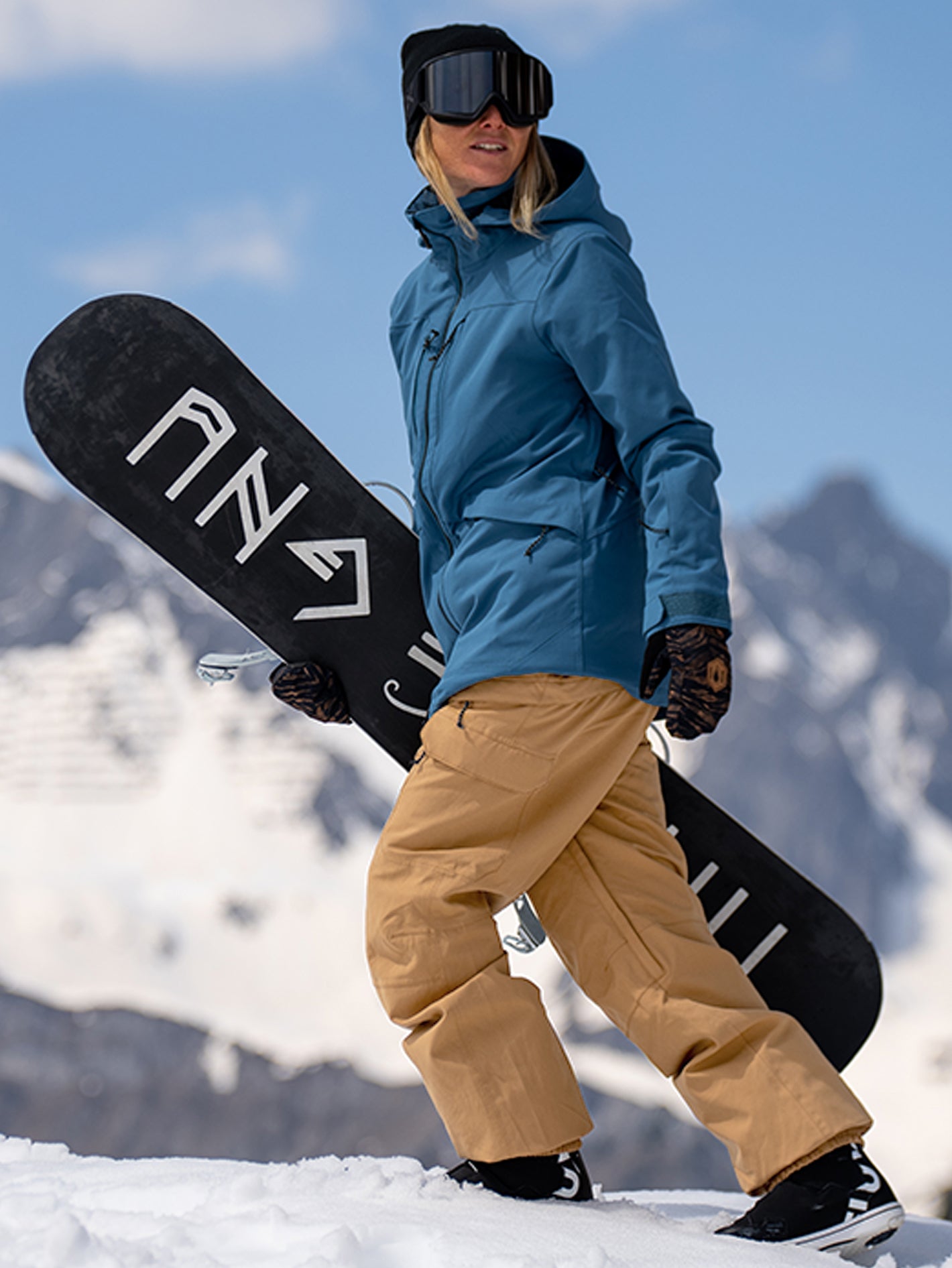 Womens Creston 3D Stretch Bib Overall