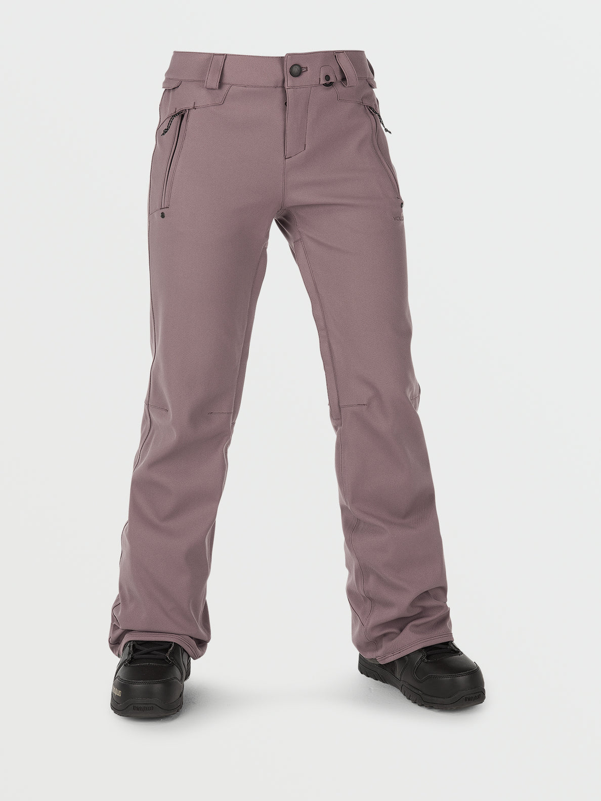Womens Species Stretch Pants - Rosewood (H1352303_ROS) [5]