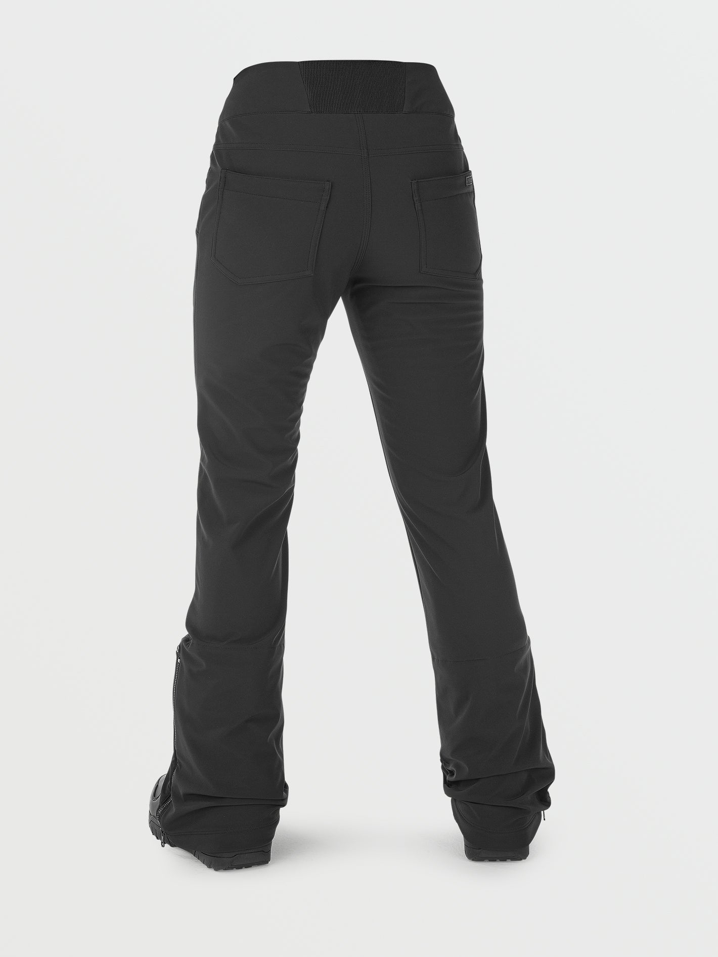 Womens Battle Stretch High Rise Pants - Black (H1352304_BLK) [6]