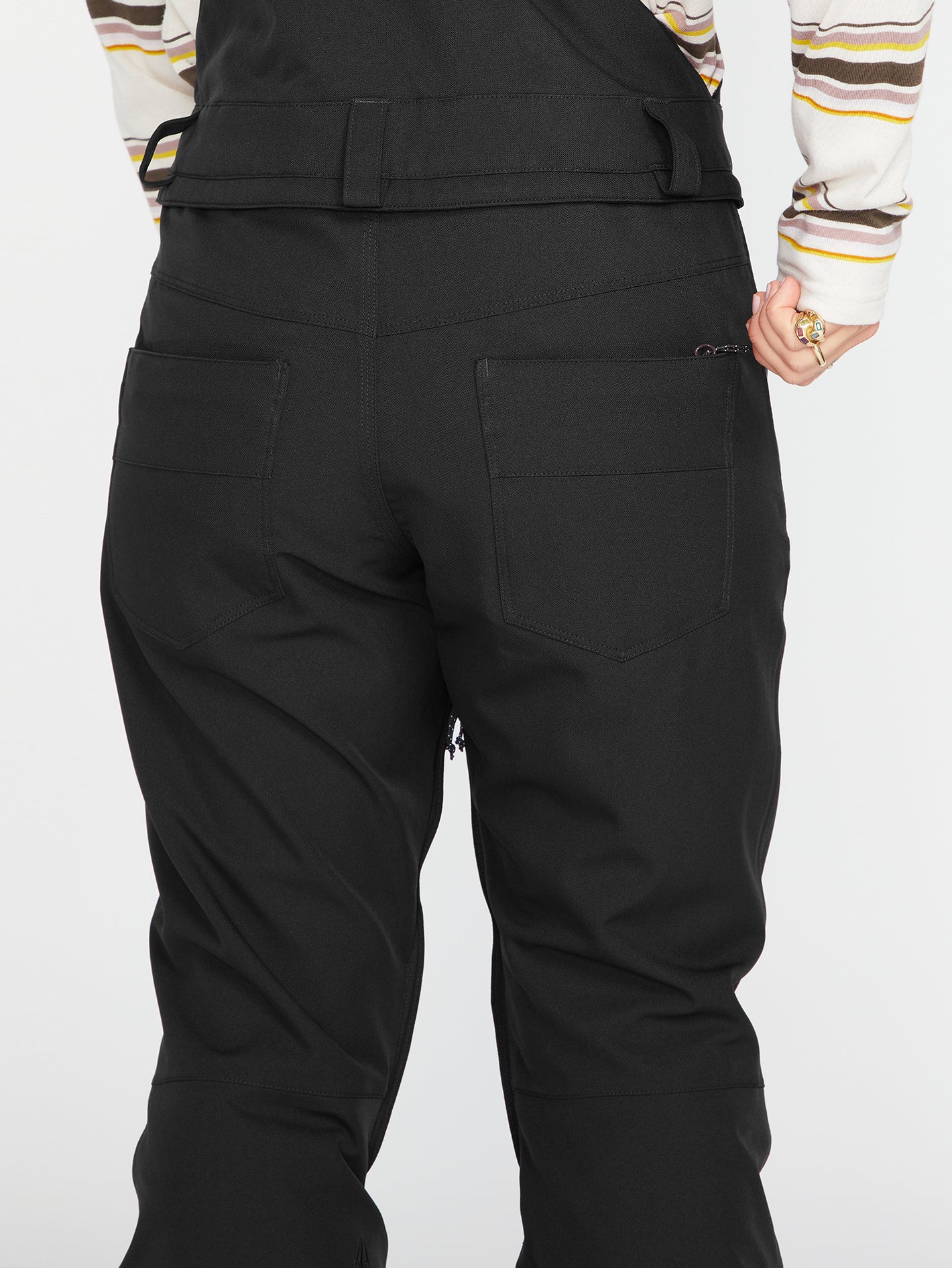 Womens Swift Bib Overall - Black (H1352311_BLK) [3]