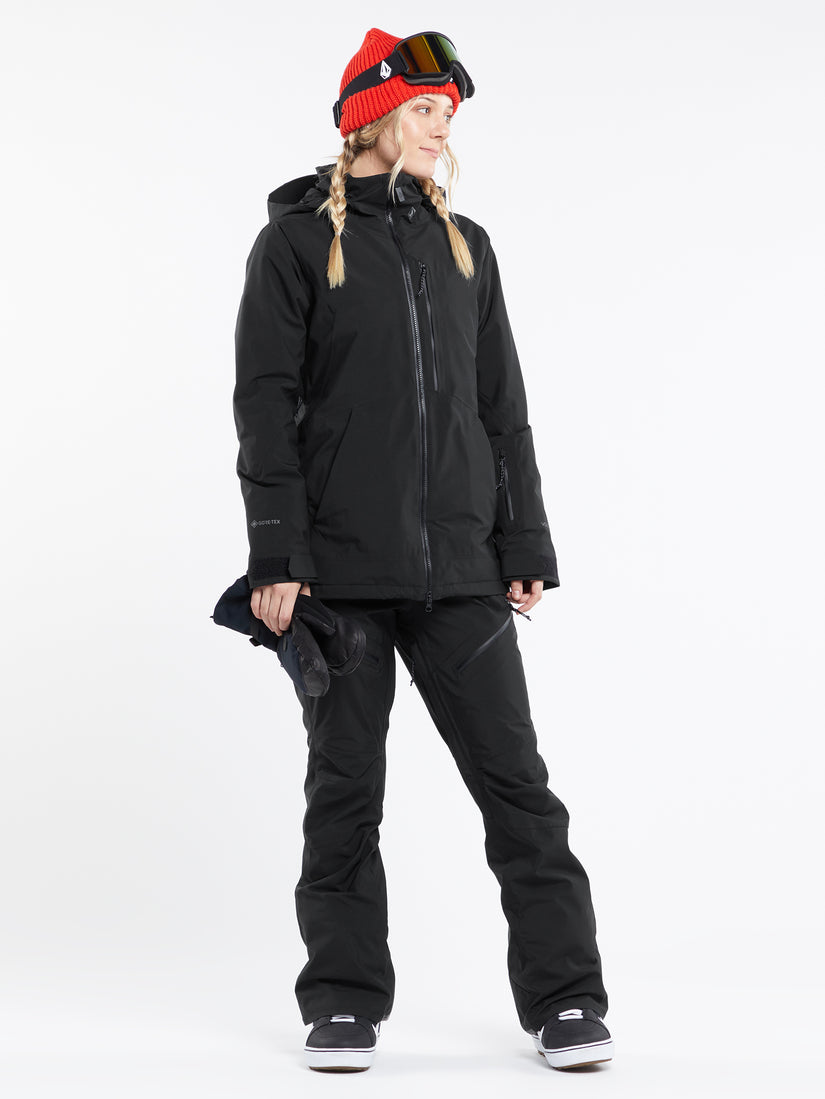 Elm Stretch Gore Bib Overall Black (H1352401_BLK) [40]