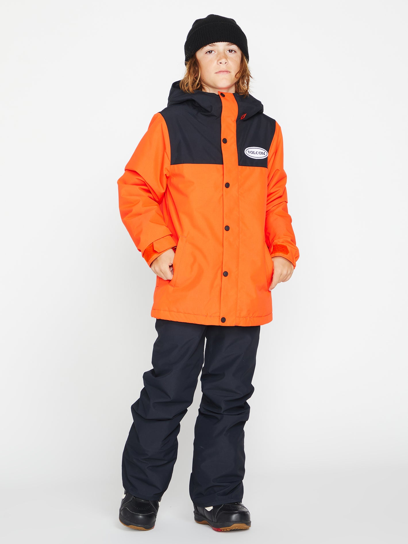 Kids Freakin Chino Insulated Pants - Black (I1252301_BLK) [F]