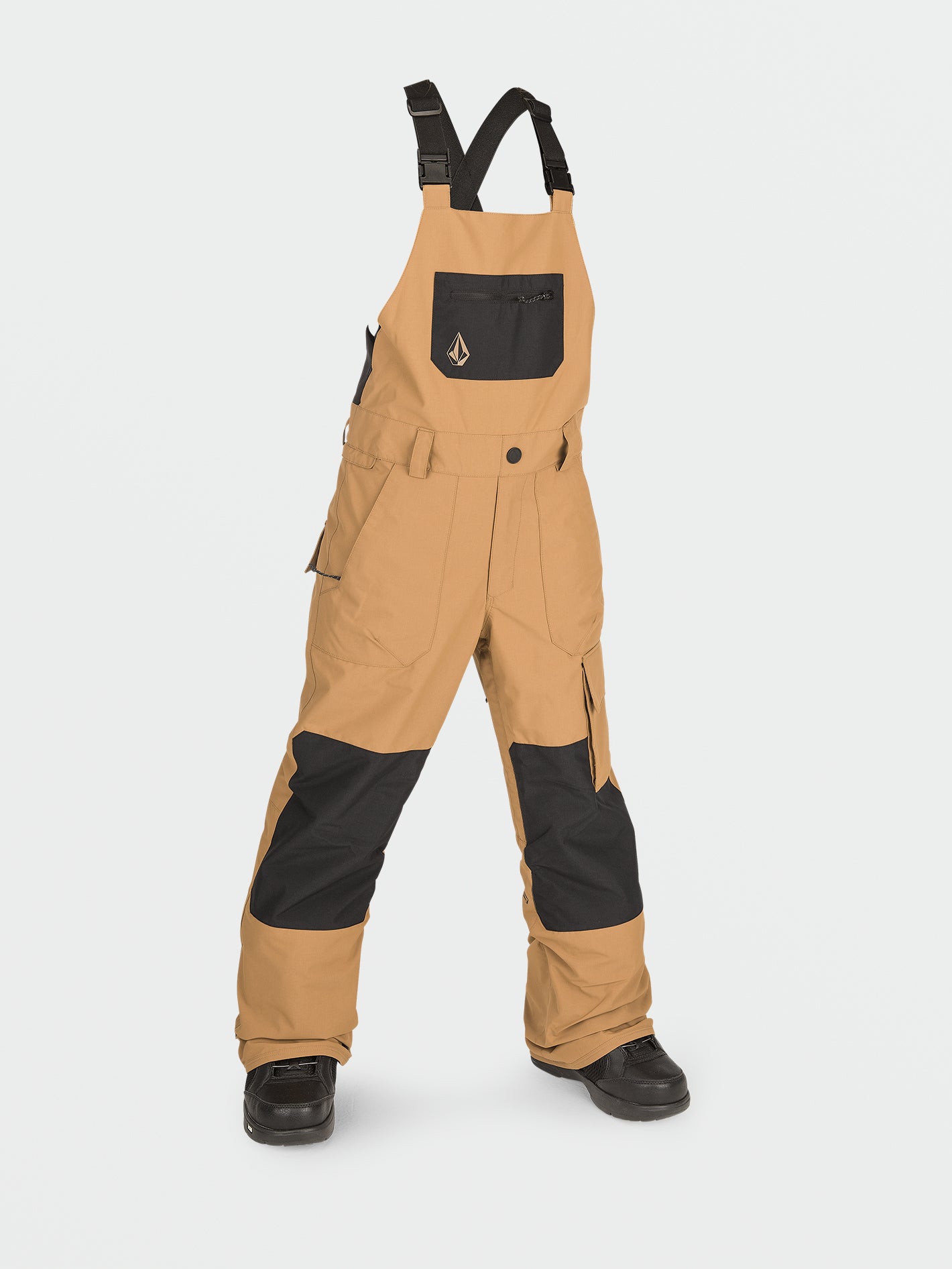 Kids Barkley Insulated Bib Overall - Caramel (I1252302_CRL) [F]