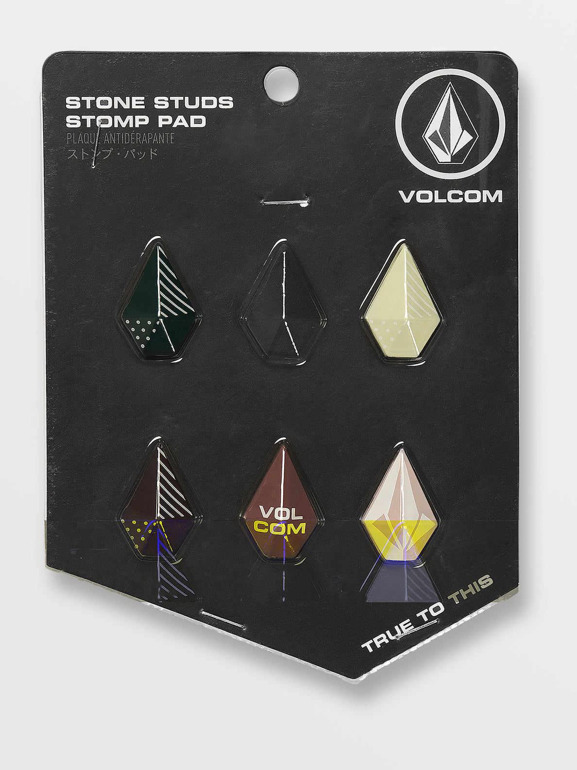 Womens Stone Studs Stomp Pads Multi 2022 Volcom