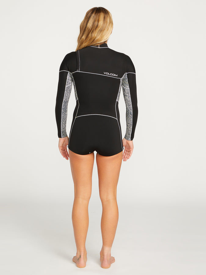 2Mm Chest Zip Ls Springsuit Black (O9512308_BLK) [B]