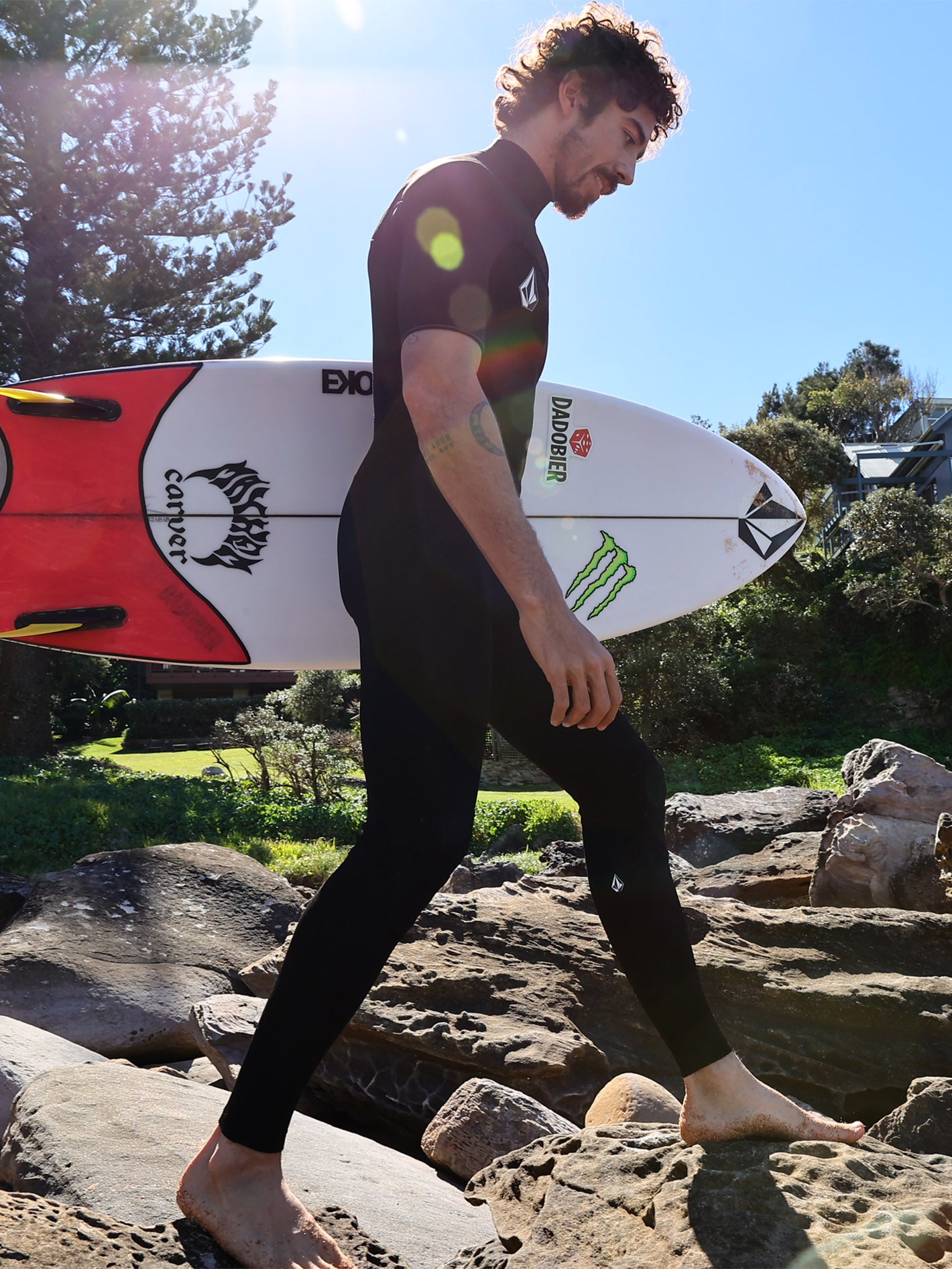 Modulator 2/2MM Short Arm Chest Zip Wetsuit