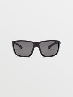 Roll Sunglasses - Matte Black / Grey Polar