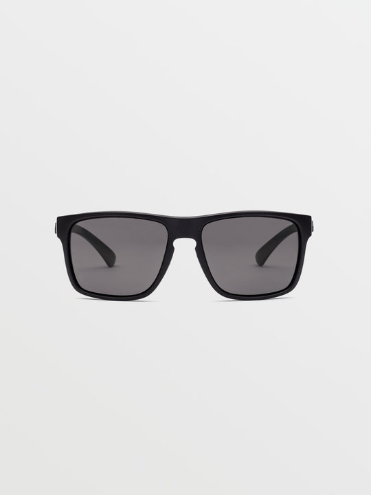 Trick Sunglasses - Matte Black / Grey Polar