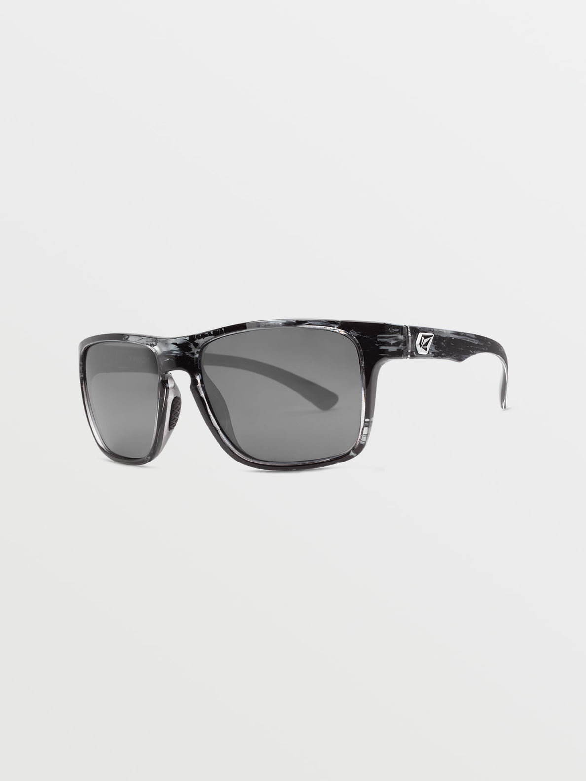Trick Sunglasses Silver Mirror Gloss Marble Volcom