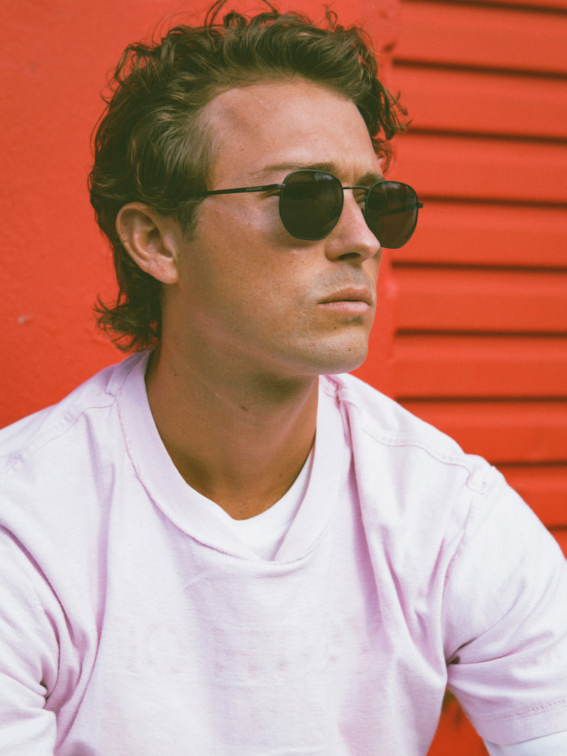 Happening Sunglasses - Matte Black Grey