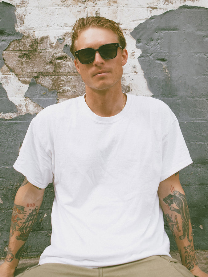 Freestyle Sunglasses - Gloss Black / Grey