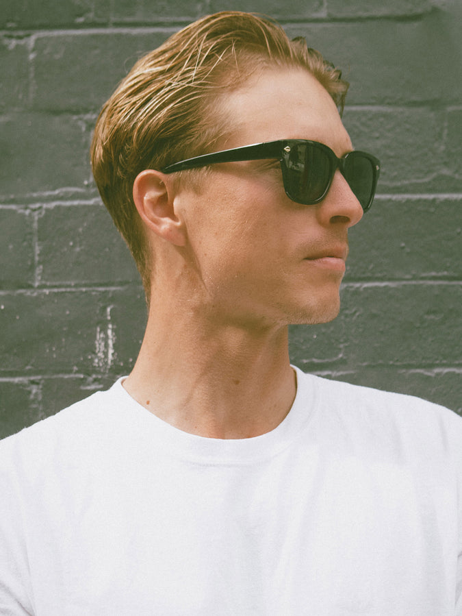 Freestyle Sunglasses - Gloss Black / Grey