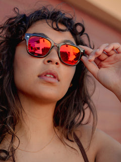 Freestyle Sunglasses - Gloss Tort / Heat Mirror