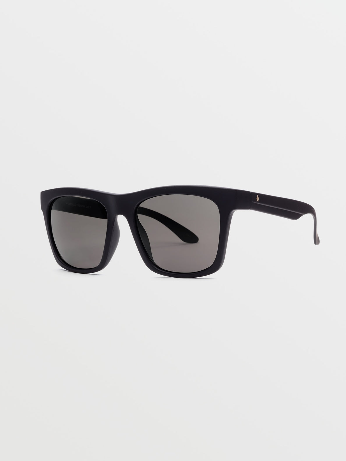 Jewel Sunglasses Matte Black Grey Polar Volcom