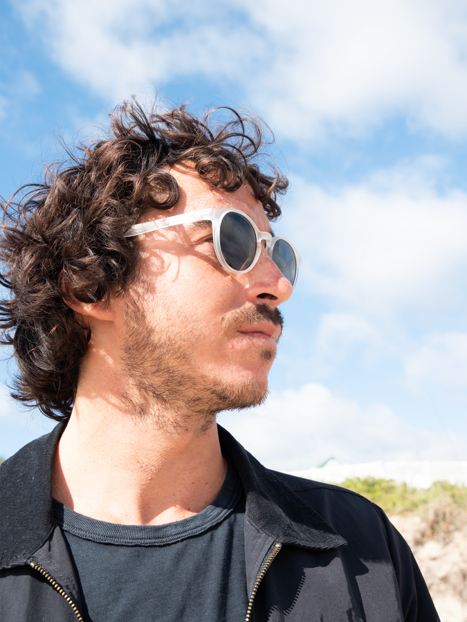 Subject Sunglasses - Matte Clear / Grey