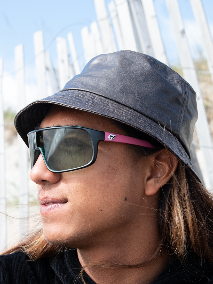 Volcom Entertainment Macho Sunglasses Teal Volcom