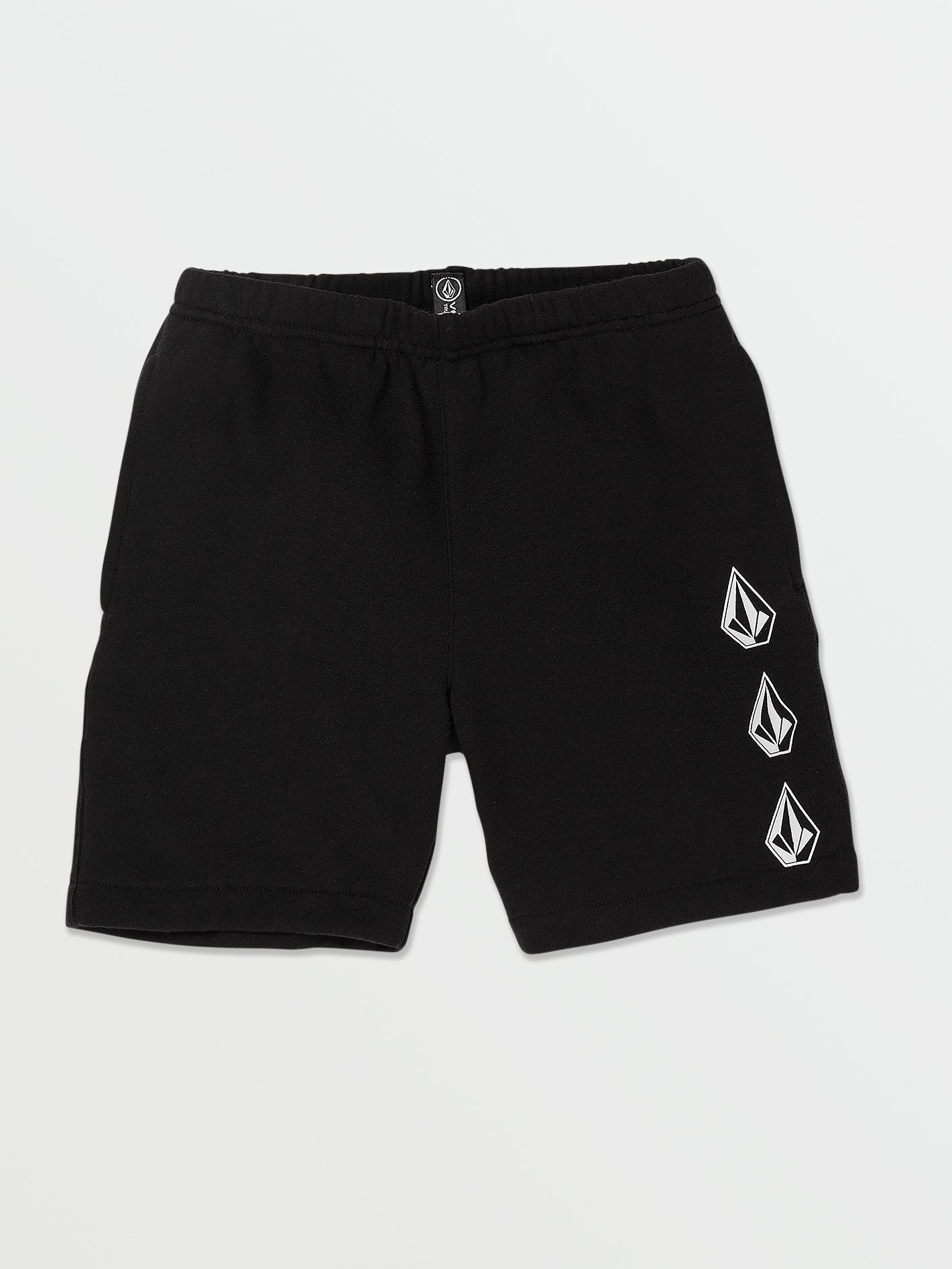 Little Youth Iconic Stone Fleece Short - Black (Y1032202_BLK) [F]